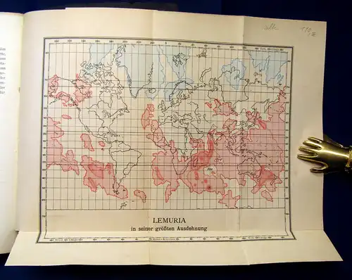 Scott-Elliot,von Ulrich Das untergegangene Lemuria 1905 Osterinseln Selten mb