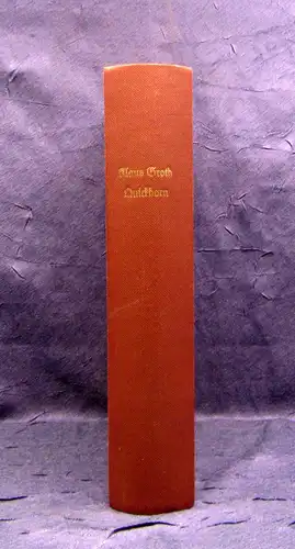Groth Quickborn 1856 mit Holzschnitten nach Zeichungen Belletristik Geschichte m