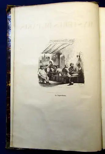 Eugene Sue Les Mysteres de Paris 1844 Geschichte Belletristik französisch mb