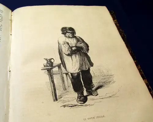 Eugene Sue Les Mysteres de Paris 1844 Geschichte Belletristik französisch mb