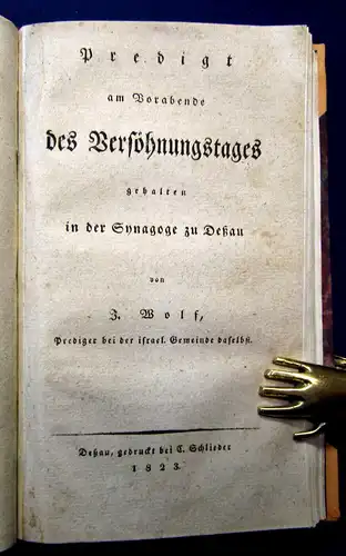 Stosch, Grunow Diverse Predigten 1794-1837 Sammlung von 10 Predigten Theologie m