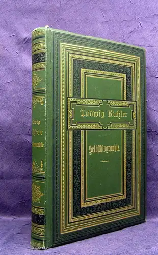 Richter Lebenserinnerungen eines deutschen Dichters 1886 2. Aufl. Belletristik m