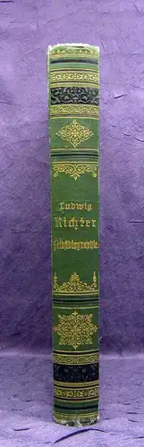 Richter Lebenserinnerungen eines deutschen Dichters 1886 2. Aufl. Belletristik m