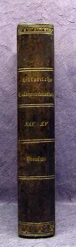 Pölitz Allgemeine historische Taschenbibliothek 4 Teile in 1  1827 Geschichte mb