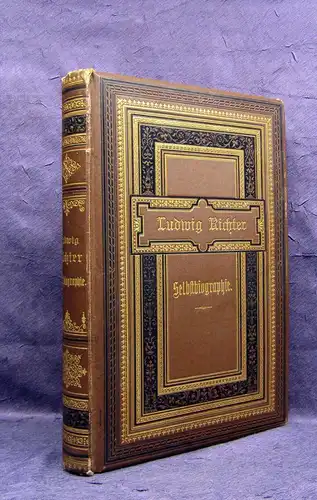 Richter Lebenserinnerungen eines deutschen Dichters 1886 3. Aufl. Belletristik m