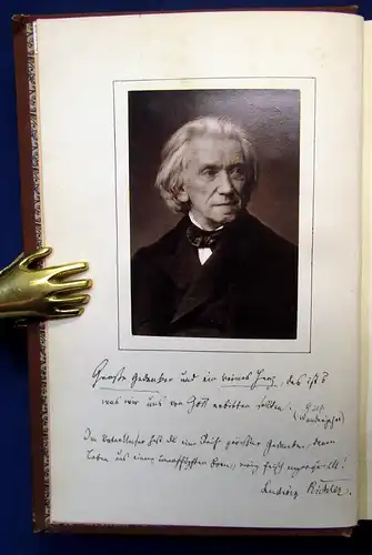 Richter Lebenserinnerungen eines deutschen Dichters 1886 3. Aufl. Belletristik m