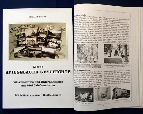 Beiler Kleine Spiegelauer Geschichte Wissenswertes auf fünf Jahrhunderten 1998 j