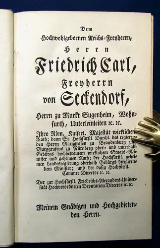 Rosenmüller Betrachtungen ü. auserl. Stellen der heiligen Schrift 1778 Selten mb