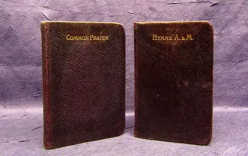 The Book of Common Prayer, Hymns Ancient and Modern um 1890 Theologie mb