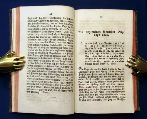 Röhr Letzte Predigten und Reden gehalten vor einer Landgemeinde 1830 Theologie m