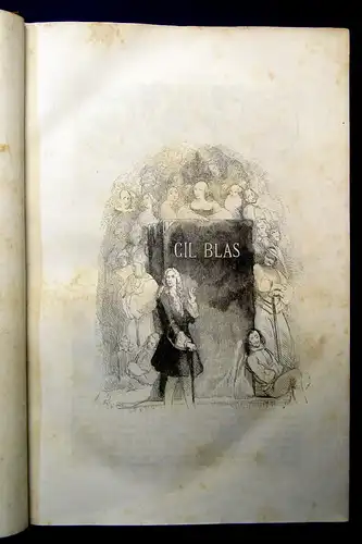 Fink Geschichte von Gil Blas von Santillana 1839 Geschichte Belletristik mb