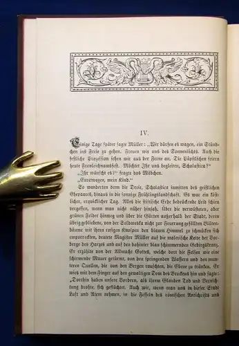 Hesse Tillys Quartier Eine niedersächsische Geschichte 1891 Belletristik mb