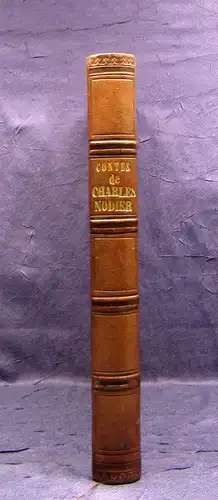 Johannot Contes de Charles Nodier um 1850 Belletristik Geschichte mb