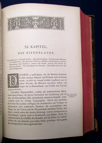 Lorck Handbuch der Geschichte der Buchdruckerkunst 1.u.2. Teil 1882 Erfindung js