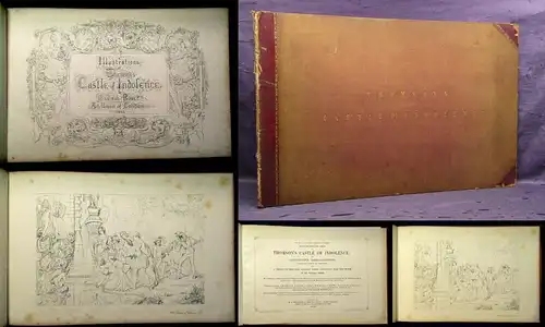 Illustrations of Thomsons Castle of Indolence 1845 11 Illustrationen js