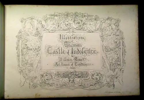 Illustrations of Thomsons Castle of Indolence 1845 11 Illustrationen js