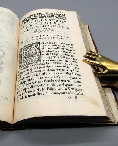 Mutio Il duello del Mutio Iustinopolitano. 1564 Alte Drucke Juristerei am