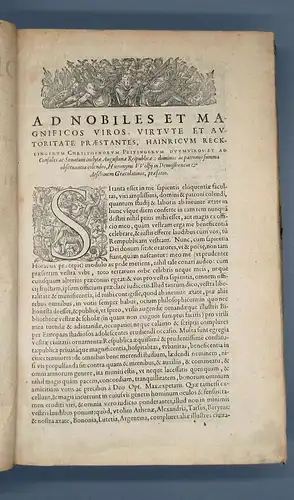 Demosthenes / Wolf, Hieronymus Demosthenis et Aeschinis principum [...] 1604 am