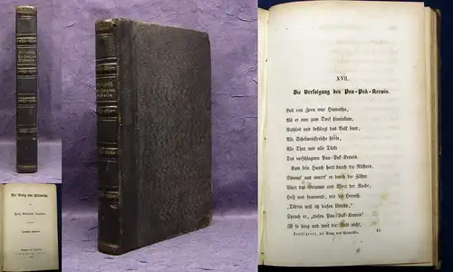 Longfellow Der Sang von Hiawatha 1857 1.deutsche Ausgabe bei Freiligrath js
