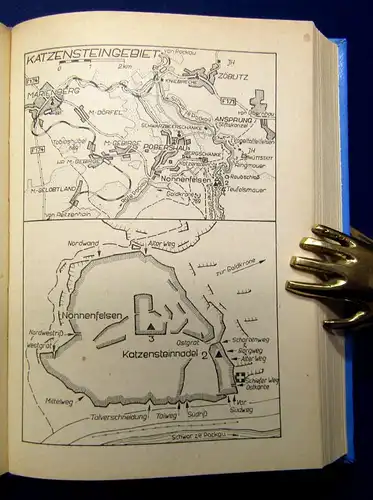 Pankotsch Kletterführer Zittauer und andere Gebirge 1980 Vogtland Harz  js