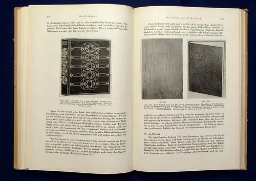 Rhein Das Bucherbinderbuch Lehr und Nachschlagewerk 1954 js