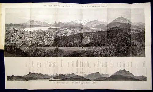 Heer Guide to Lucerne, The Lake, and its Environs 1898 Guide Illustrations js