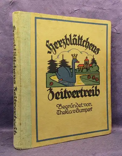 Siebe Herzblättchens Zeitvertreib 1922 Belletristik Erzählungen js