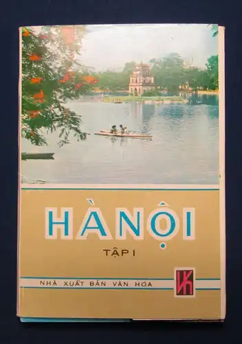 10 Postkarten im Folder Hanoi-Vietnam 1970-er Jahre Ortskunde Reiseziele js