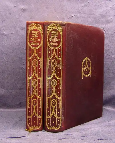 Chamberlain Briefwechsel zwischen Schiller und Goethe 1905 Belletristik js