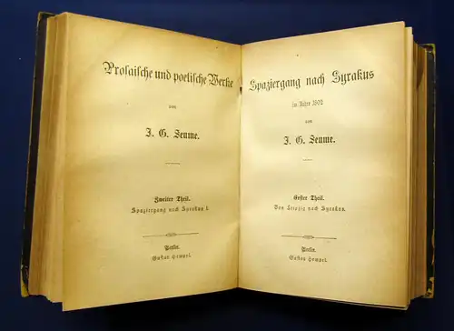 Bürger Deutsche Klassiker Sämmtliche Gedichte um 1900 Belletristik Lyrik js