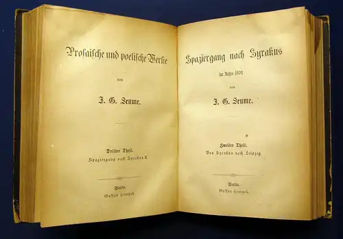 Bürger Deutsche Klassiker Sämmtliche Gedichte um 1900 Belletristik Lyrik js