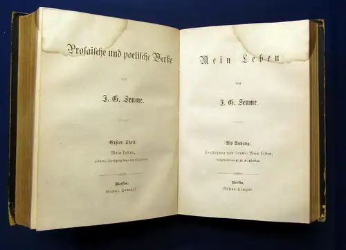 Bürger Deutsche Klassiker Sämmtliche Gedichte um 1900 Belletristik Lyrik js