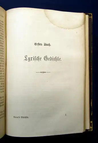 Bürger Deutsche Klassiker Sämmtliche Gedichte um 1900 Belletristik Lyrik js