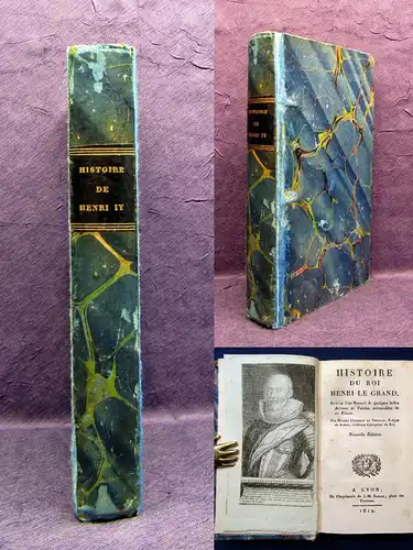 Histoire Du Roi Henri Le Grand 1812 Belletristik Geschichte Lyrik französisch js