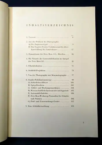 75 Jahre Photo- und Kinotechnik Festschrift 1862- 1937 Technik Kamera js