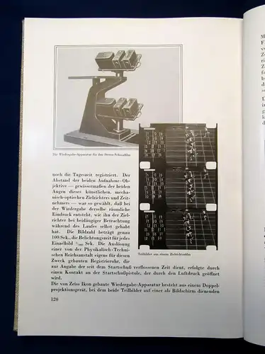 75 Jahre Photo- und Kinotechnik Festschrift 1862- 1937 Technik Kamera js