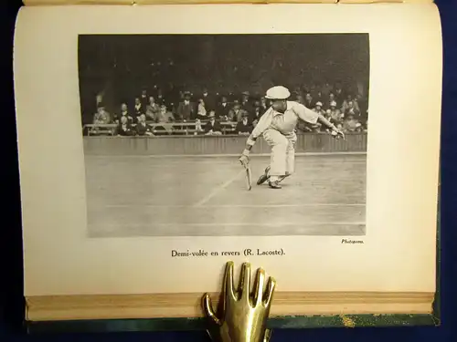 Jean-Rene Lacoste Tennis 1928 Sport Freizeit französisch mb