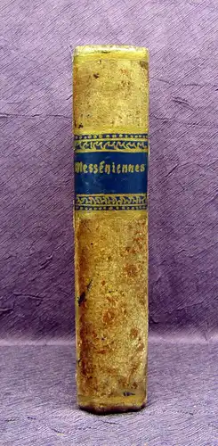 Delavigne Messeniennes et Poesies diverses 1823 Belletristik Poesie Lyrik mb