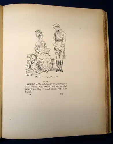 Barrie Quality Streets a Comedy in Four Acts 1913 Pergament Nr.88 von 1000 Ex. j