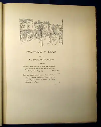 Barrie Quality Streets a Comedy in Four Acts 1913 Pergament Nr.88 von 1000 Ex. j