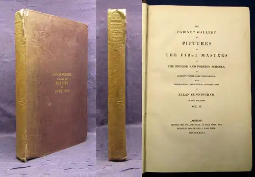 Cunningham The Cabinet of Pictures by the First Masters of Foreign Schools 1836