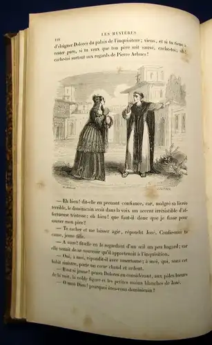 Fereal Mysteres de L`Inquisition et Autres Societes Secretes D`Espagne 1845 js