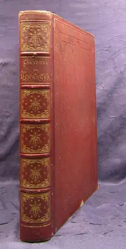 Chansons De P.-J. De Beranger Nouvelles Edition Populaires 1866 Goldschnitt js