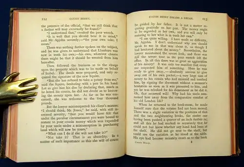 Trollope Anthony Cousin Henry A Novel 1879 Tauchnitz Novelle Erzählung js