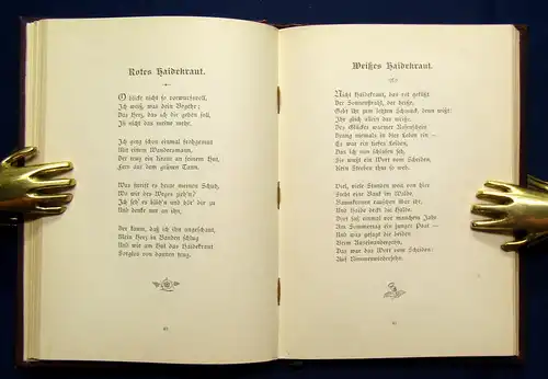 Klie Gedichte 1895 Belletristik Literatur Klassiker Lyrik Lyrika mb
