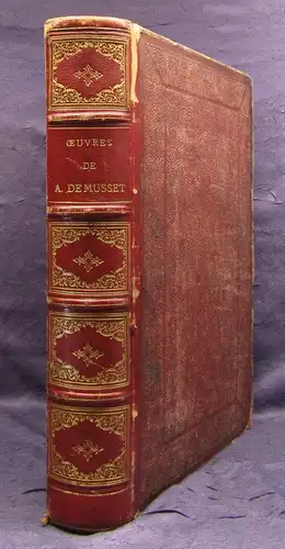 Oeuvres De Alfred De Musset Ornees De Dessins De M. Bidas 1867 Belletrsitik js