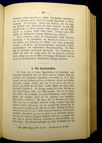 Gebauer Die Volkswirtschaft im Königreiche Sachsen 3. Band apart 1893  mb