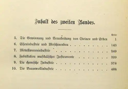 Gebauer Die Volkswirtschaft im Königreiche Sachsen 2. Band apart 1893  mb