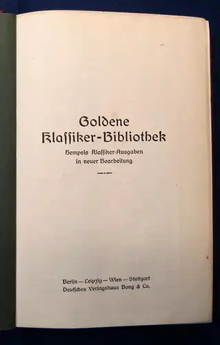 Gutzkows Werke 1-12 in 4 Bde. um 1900 dekorativer Leineneinband Literatur js