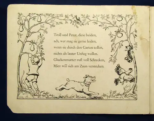 Voigt Eine lehrreiche lustige Hundegeschichte Ein Troll der lernen soll  1949